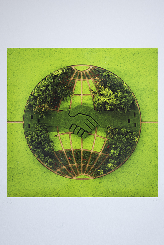 Bo Zheng, A Chinese Communist Garden in Paris (Proposal I) bitforms