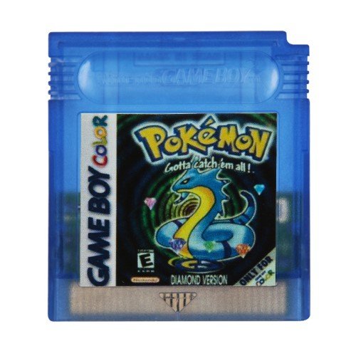 Pokemon Diamond Game Boy Color GBC 16bit Video Game Cartridge Card For
