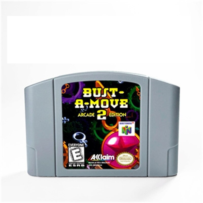 Bust A Move 2 Arcade Edition Nintendo 64 N64 US Version NTSC Format