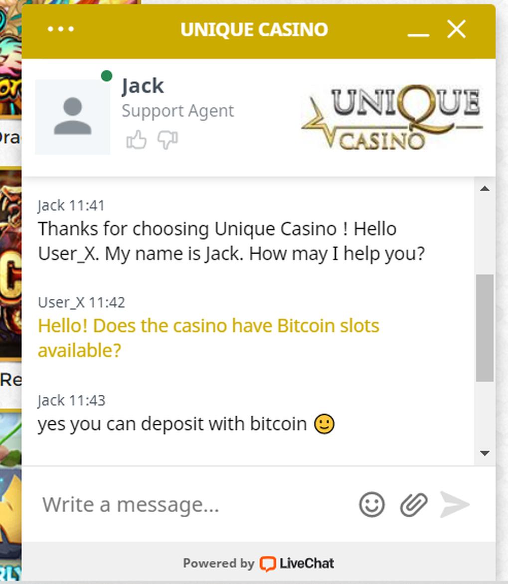 Unique Casino Review 2021 ️ Bitcoinfriendly