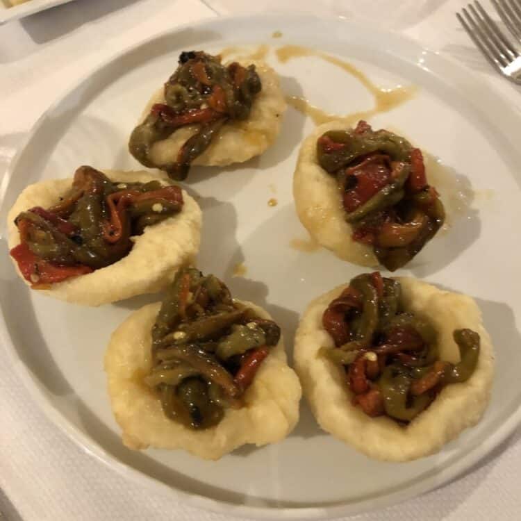 Authentic Italian Pizza Fritte (Pizzonte Frittelle Abruzzese) Biting