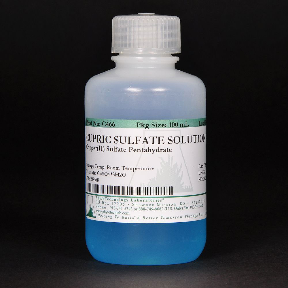 Copper (II) Sulfate Solution (4 w/v) Bitki Doku
