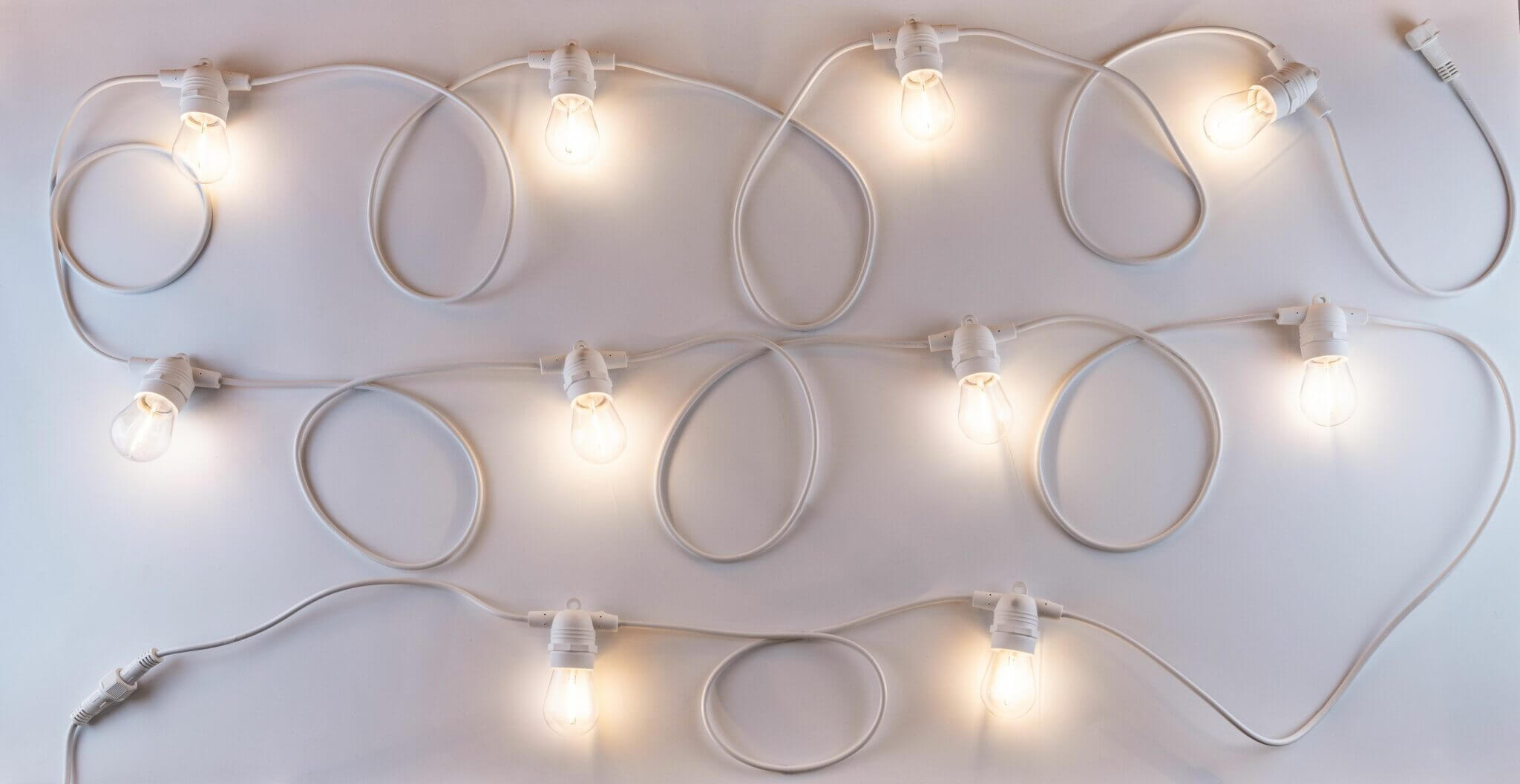 205716N Solar Eglo LED Festoon White Bitola Lighting and Fans