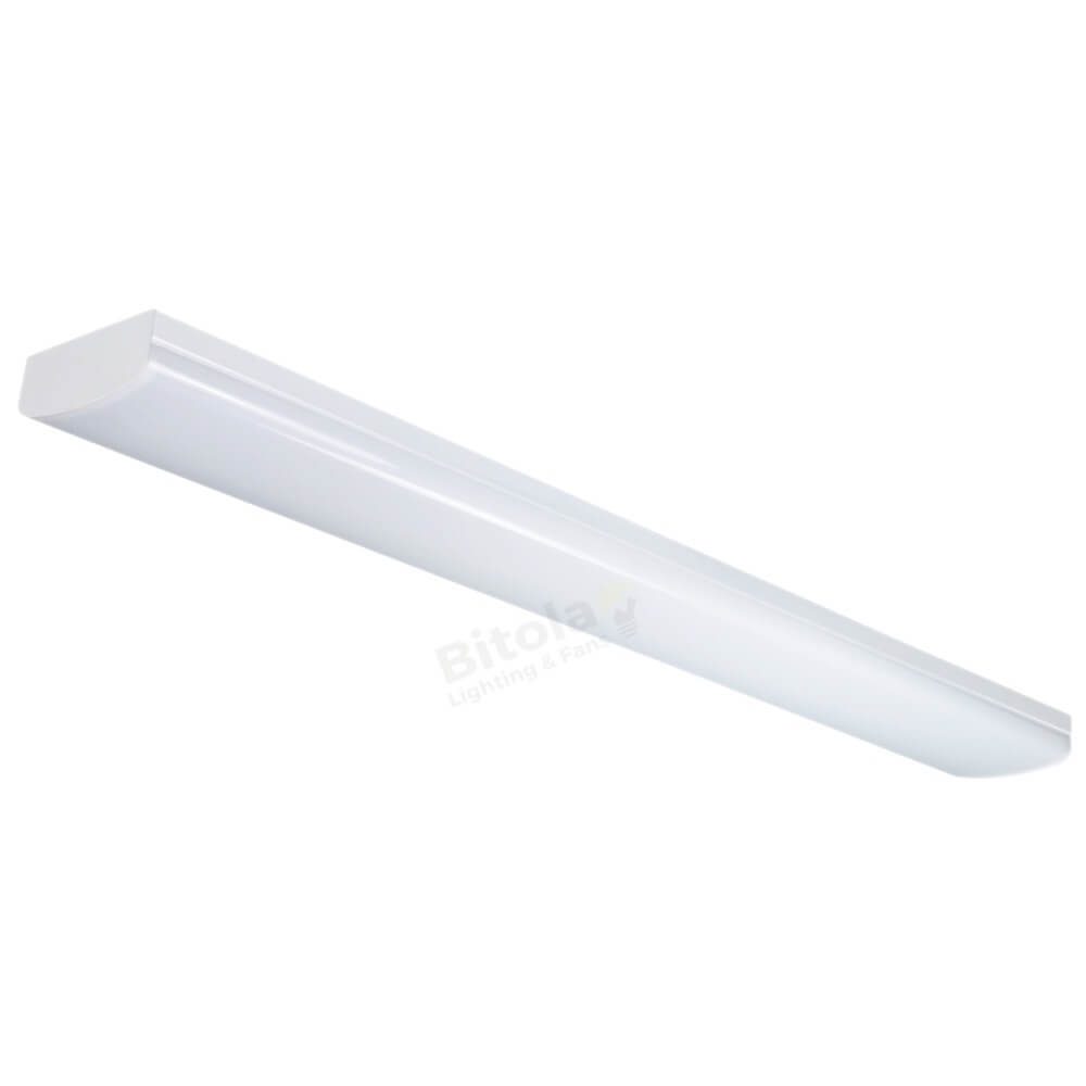 Brilliant Halton Wideline 1200mm Linear LED Batten Light Flush Bitola