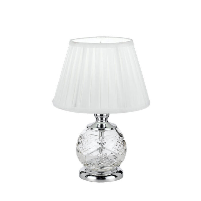 Telbix Vivian Glass Table Lamp Bitola Lighting and Fans