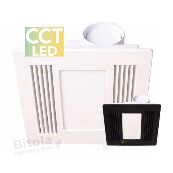 Mercator Aceline Exhaust Fan with TriColour 14w LED CCT Light Bitola