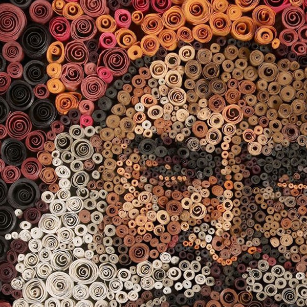 Paper Roll Portraits Amazingly Creative Paper Art Bit Rebels