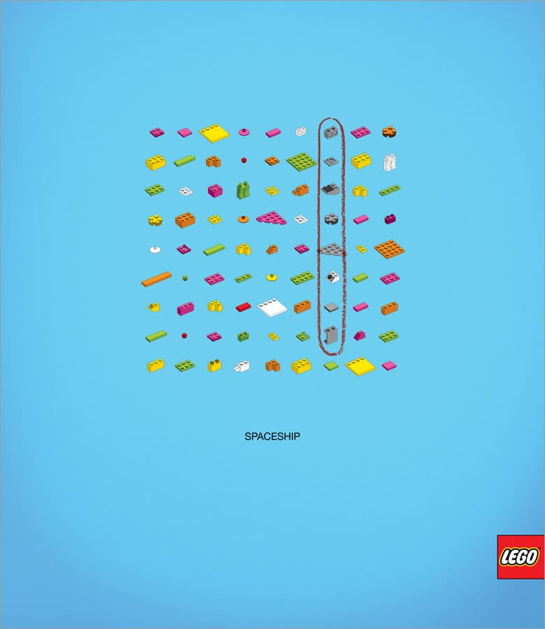 Lego Words Puzzle A More Challenging Advertising Idea Bit Rebels