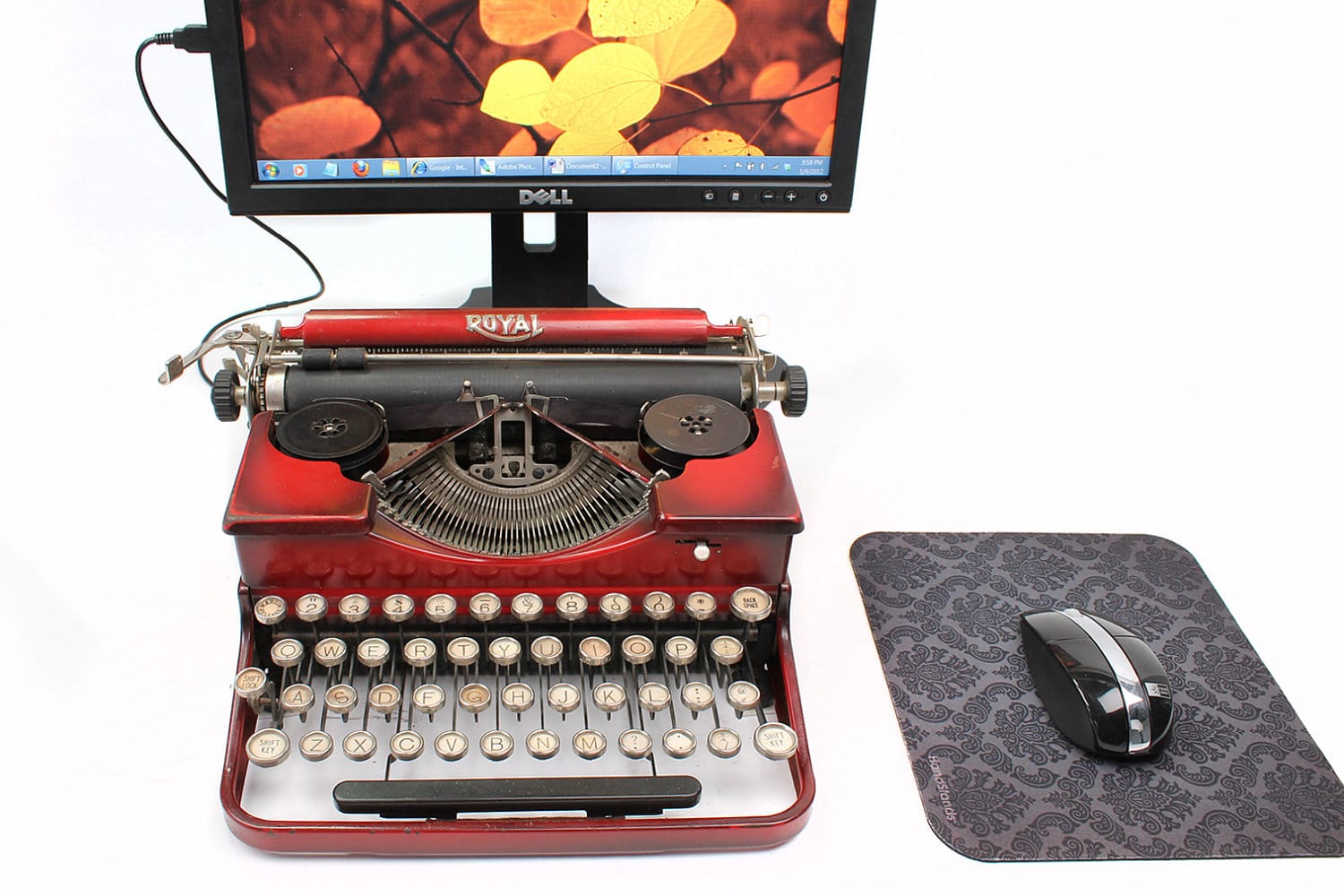 Real Typewriters Retro USB Keyboards Bit Rebels