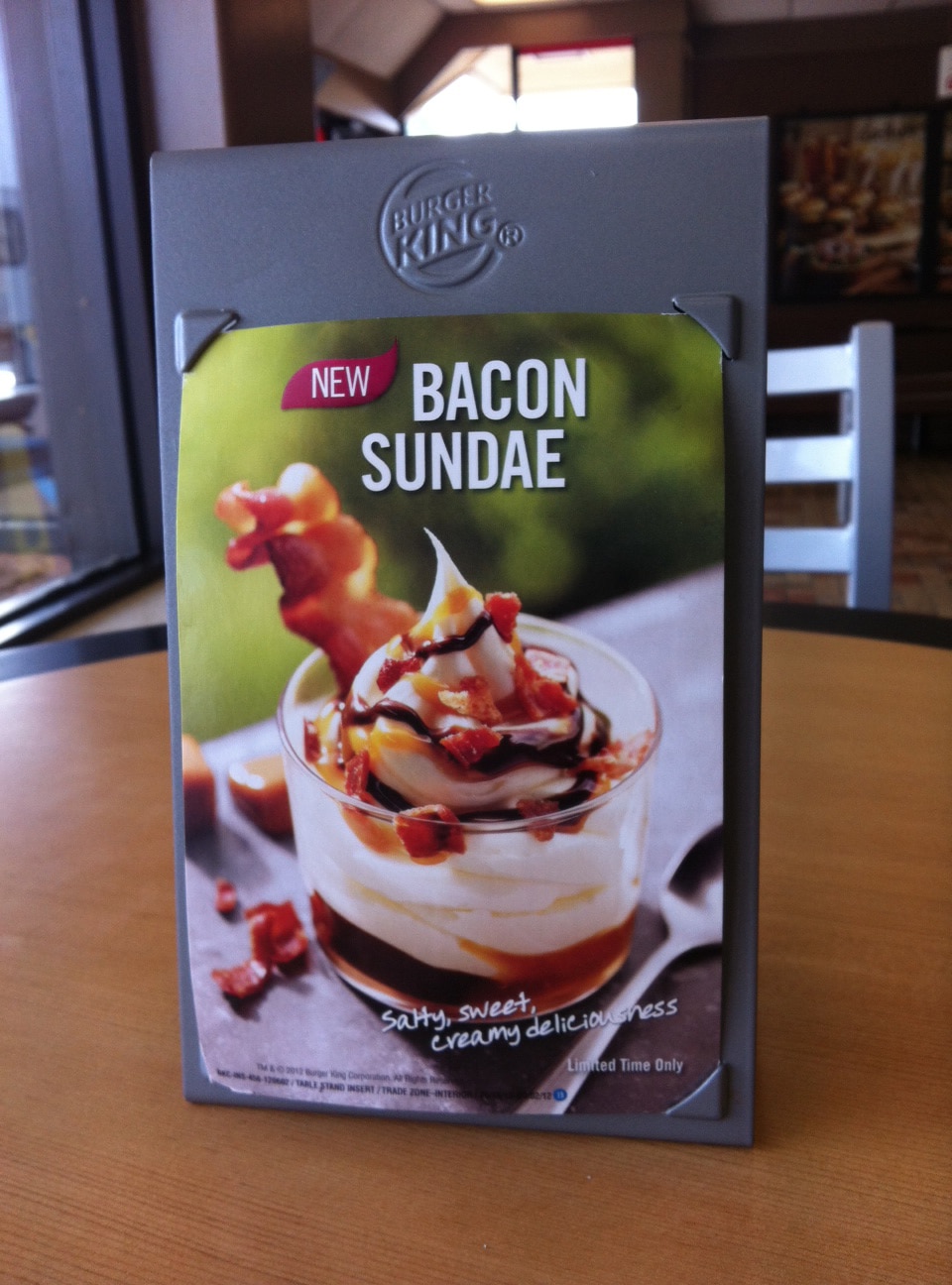 Burger King's Bacon Ice Cream Sundae Is Every Geek's Dream Bit Rebels
