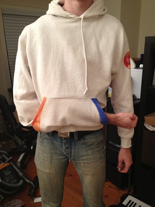 DIY Portal Sweatshirt Complete With Teleporting Illusion Bit Rebels