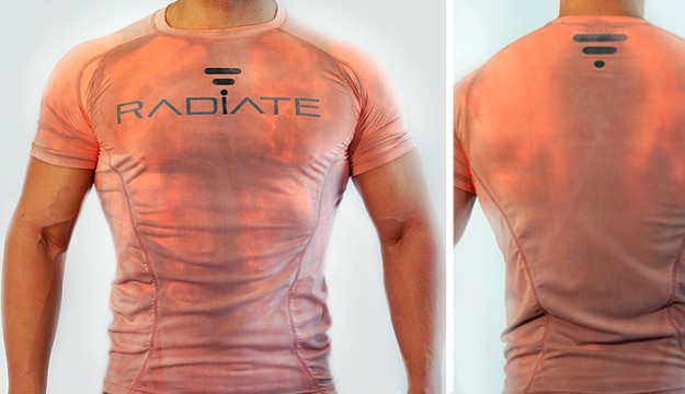 Thermochromic Workout Shirts Change Color With Your Body Temperature