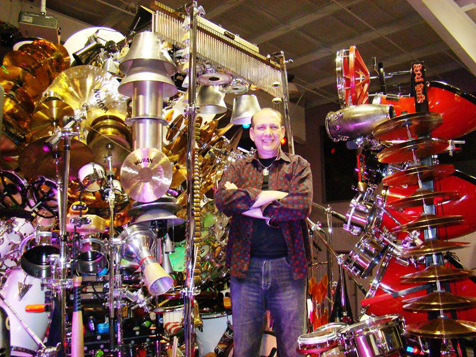 World's Largest Drum Set Is Made Up Of 813 Pieces Of Awesomeness Bit