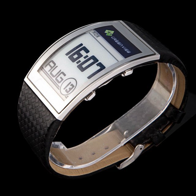 EInk Curved Watch From Green View Is A Digital Marvel Bit Rebels