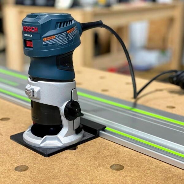 Bosch Colt 1.25HP Router Adapter for Track Saw Guide Rails