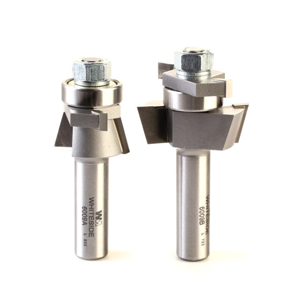 Whiteside 6009 Beveled Shaker Stile & Rail Router Bit Set