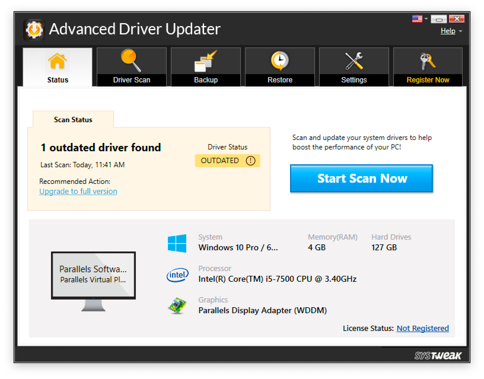 Advanced Driver Updater PC Optimization Software 50 off PC