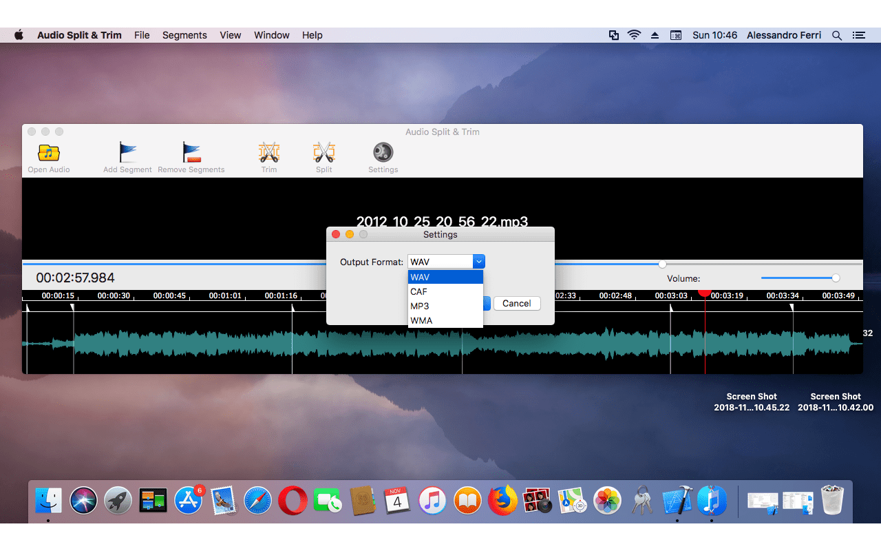 Audio Split & Trim Audio Conversion Software 30 Mac & PC