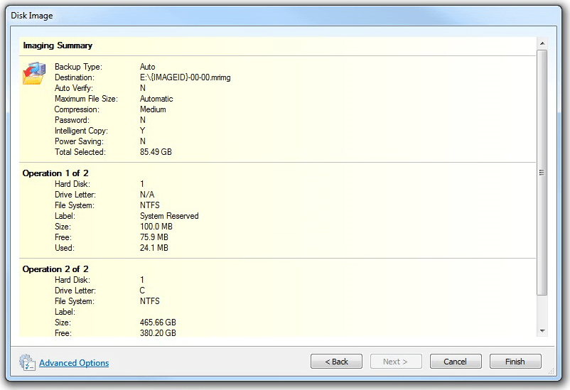Macrium Reflect Professional Backup Disk Image Software PC