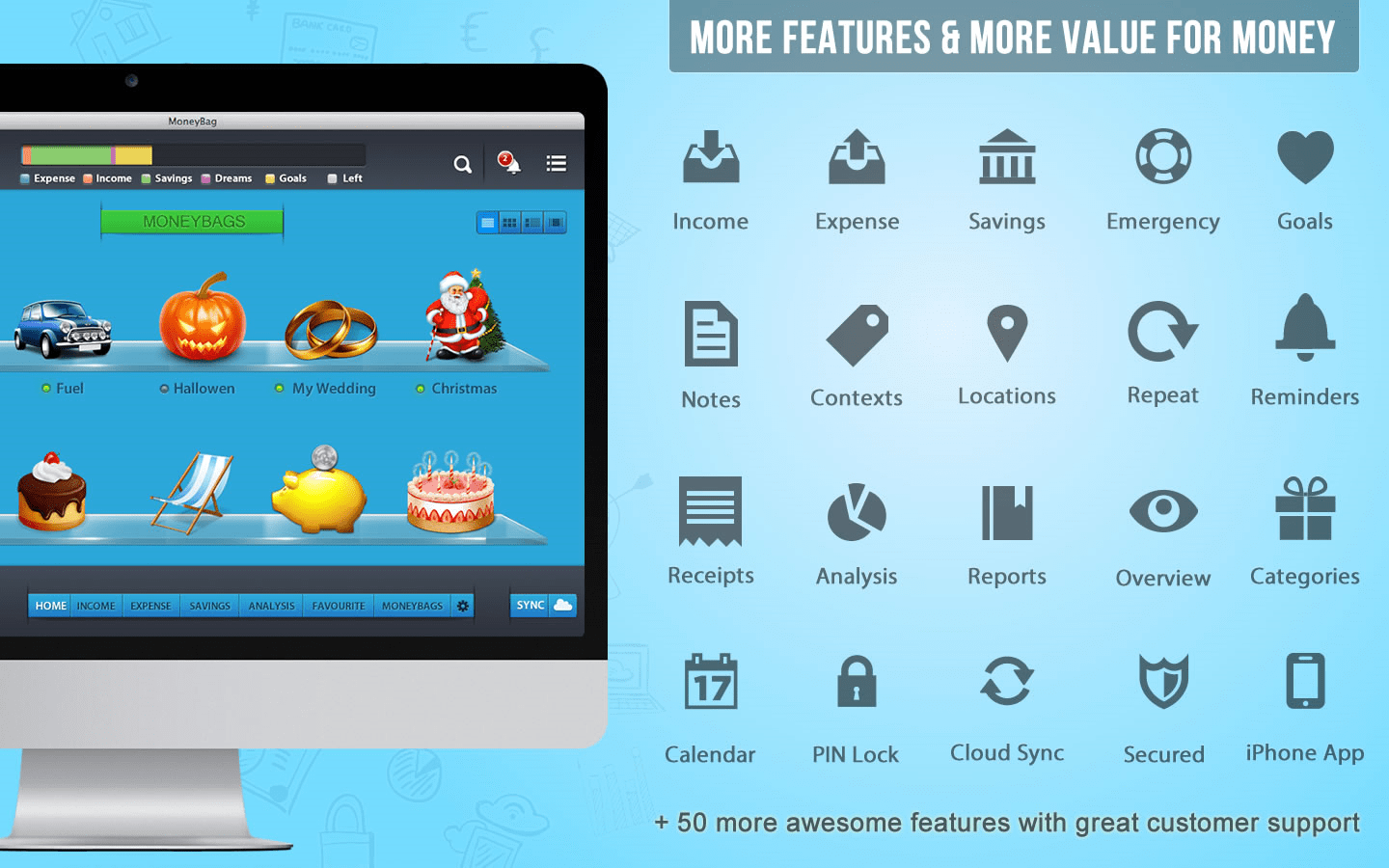 MoneyBag Personal Finance Software Download for Mac