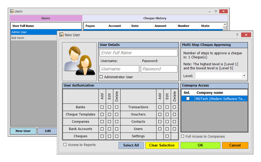MSTech Cheque Print Accounting Software 70 off for PC