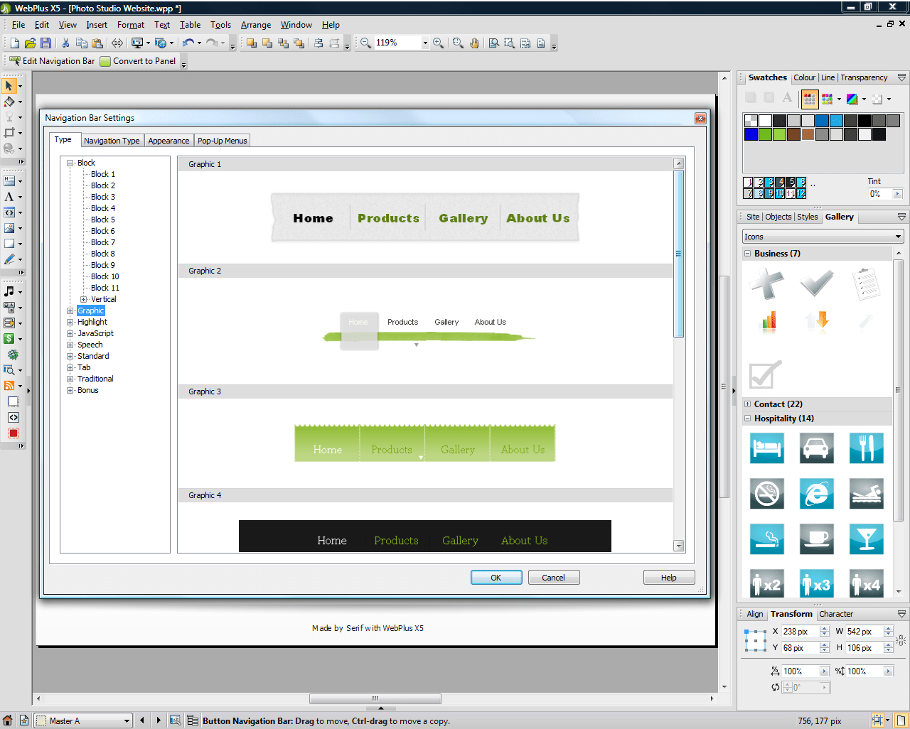 Offline Website Builder Software TemplateToaster