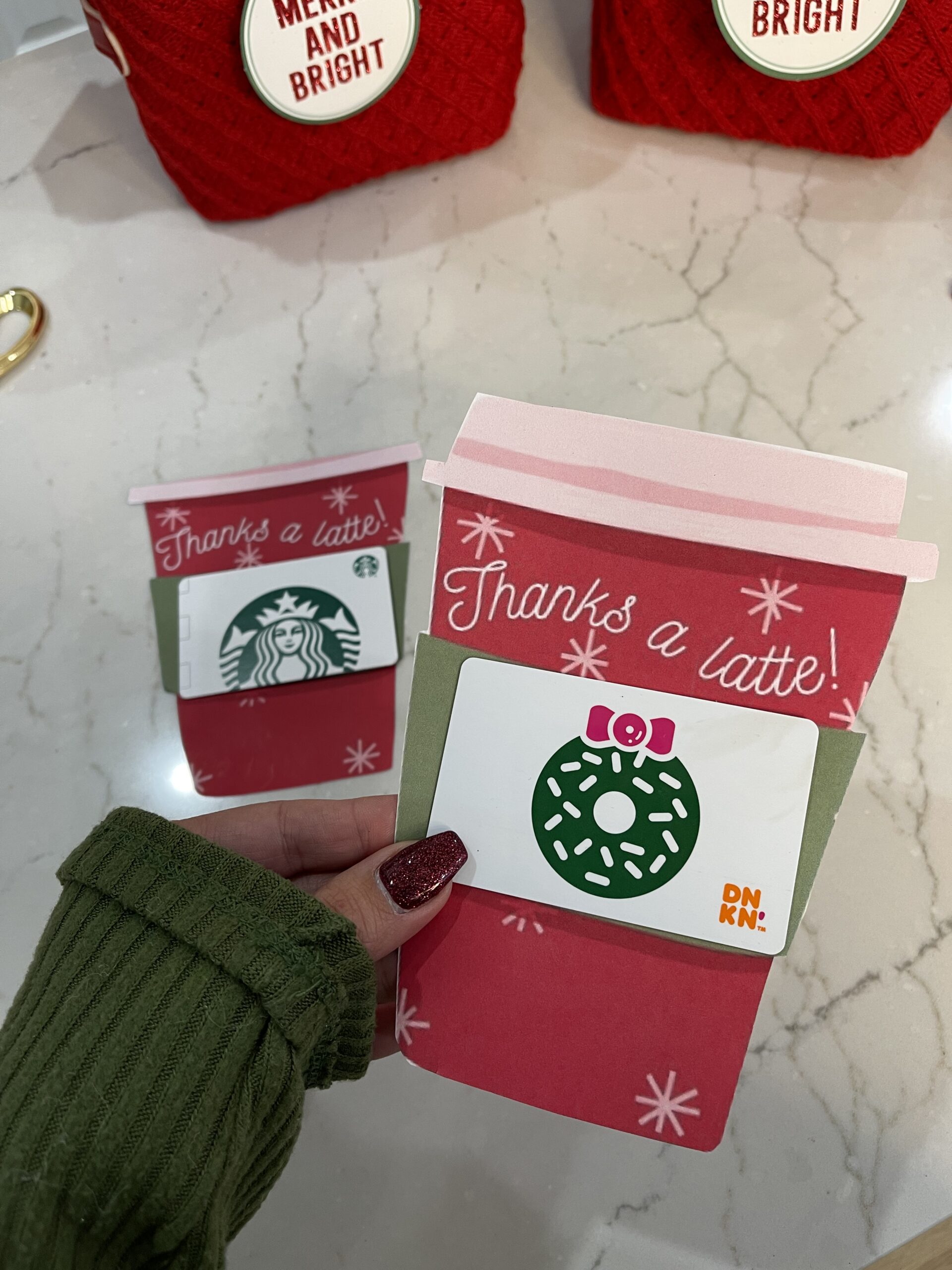 Printable Amazon Gift Card Tags for Teacher Christmas Gifts!