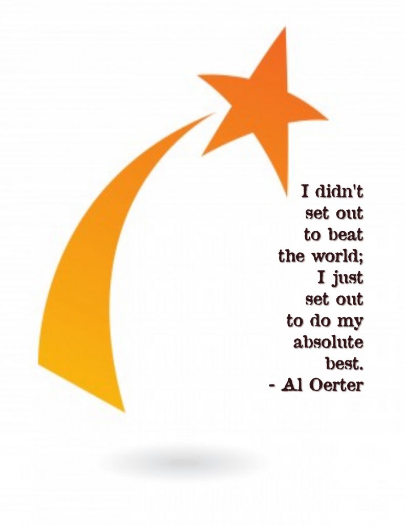 "Set Out to Do My Absolute Best" Word Art Freebie