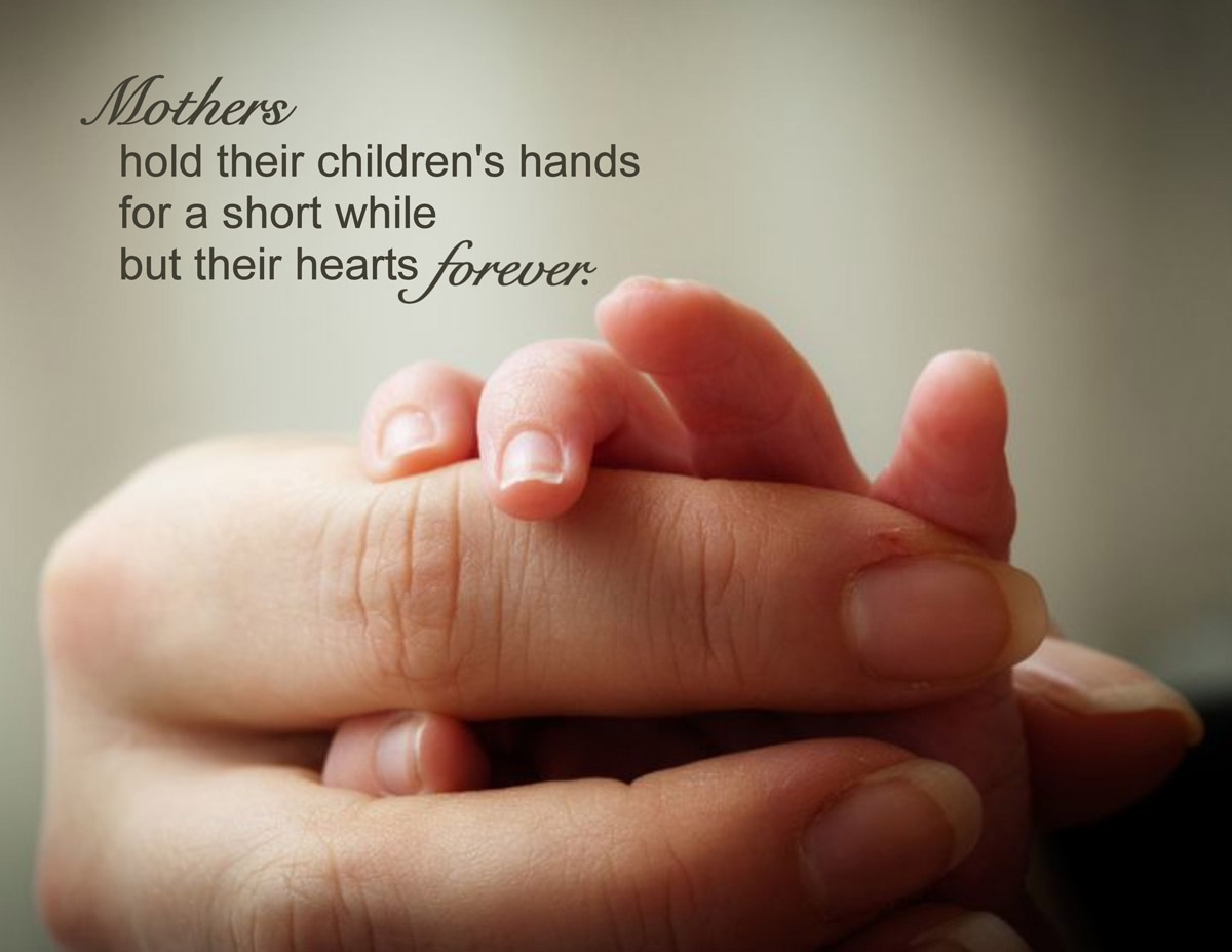 "Mothers Hold" Word Art Freebie