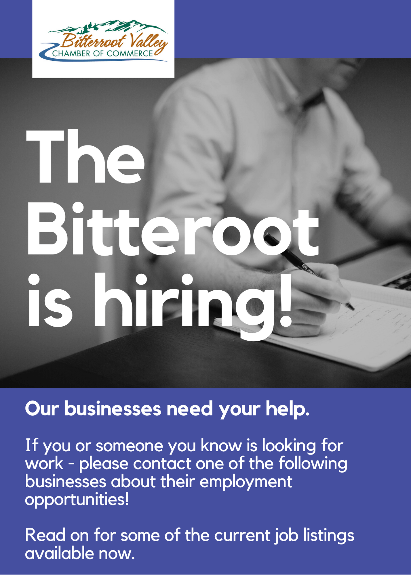 The Bitterroot is HIRING! Bitterroot Valley Chamber of Commerce