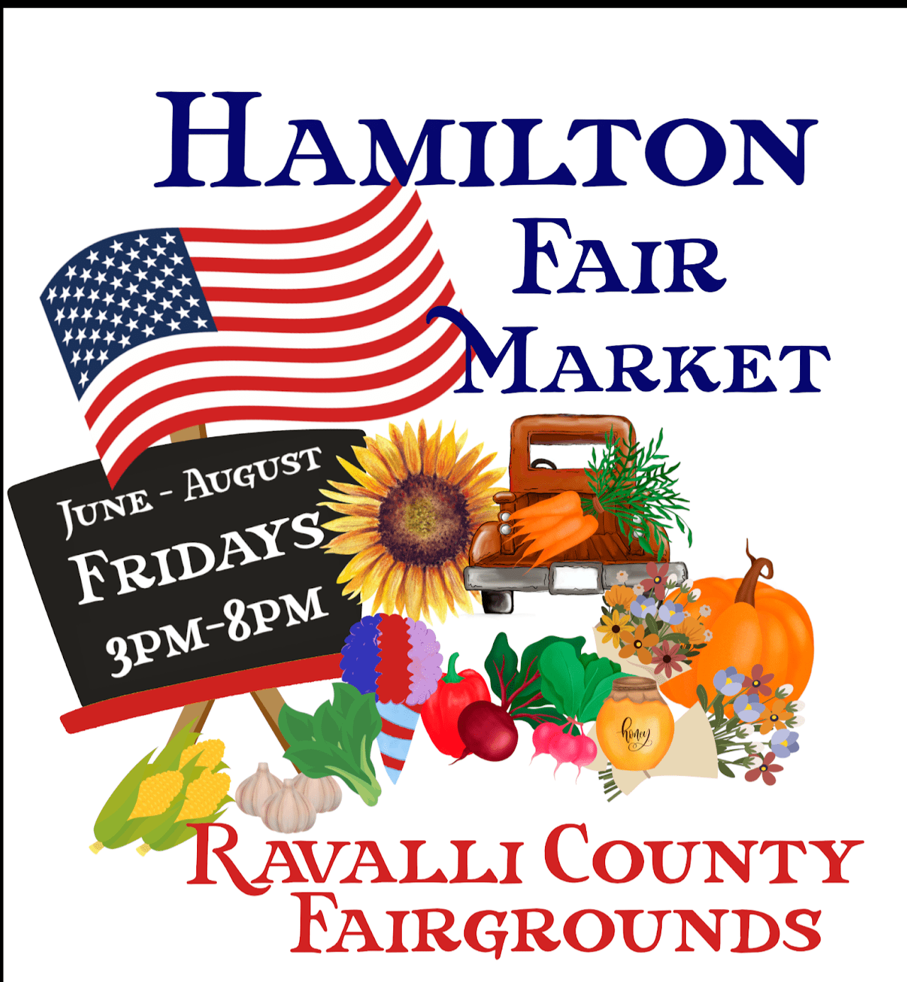 Hamilton Fair Market Bitterroot Star