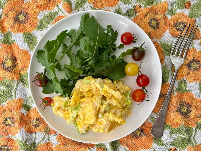 Scrambled Egg Salad The Bittman Project
