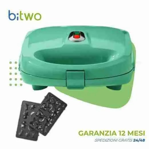 Silvercrest SWEW 750 D2 750W waffle maker machine con formine bambini