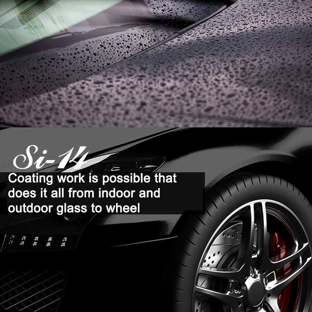 ECO MNC Car Glass Coating Liquid SI14 Anti Mist Water Resistant