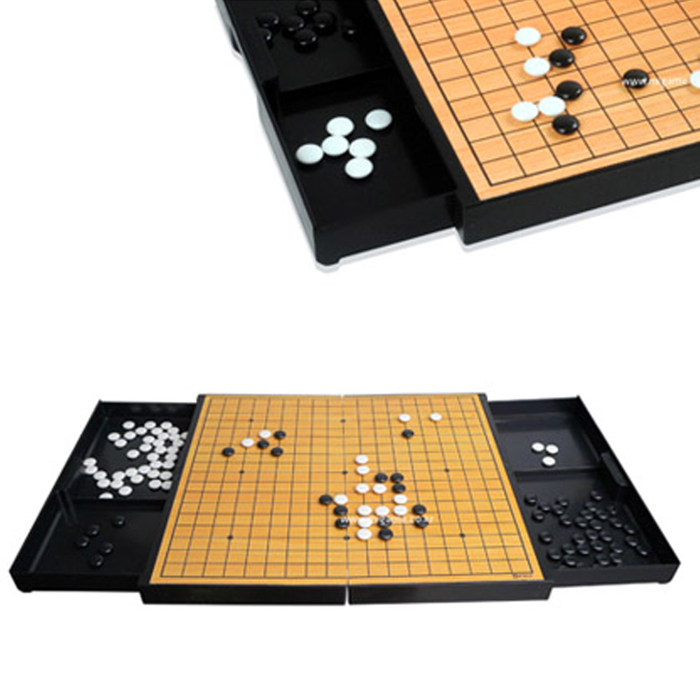 MYUNGINLAND Go Board Game WeiQi Baduk Piece stones Foldable