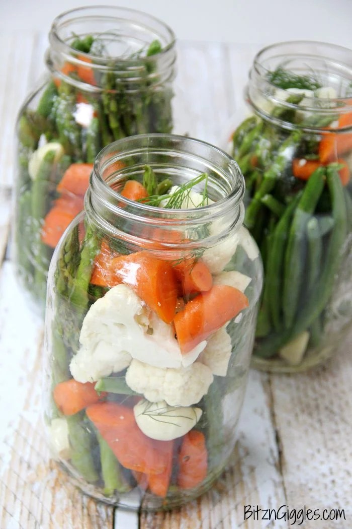 Overnight Pickled Vegetables