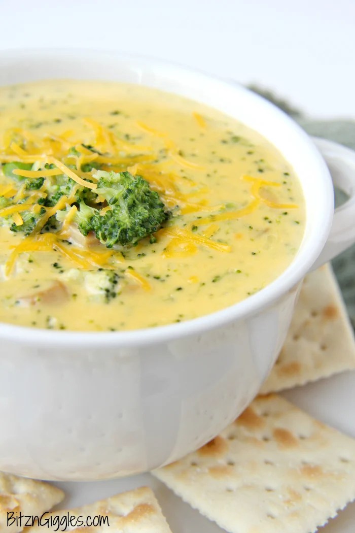 Cheesy Broccoli Soup