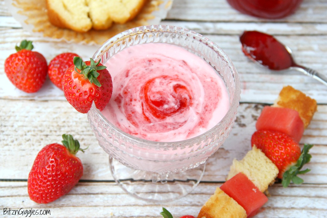 Strawberry Shortcake Dip Bitz & Giggles