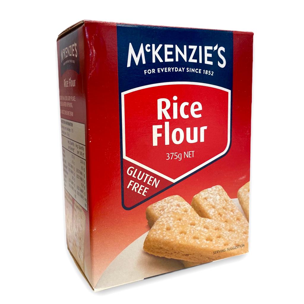 Flour Rice Flour Gluten Free by McKenzie's 375g Biviano Direct