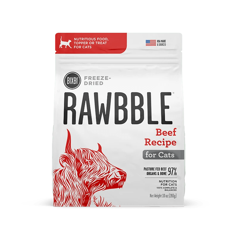 RAWBBLE® Freeze Dried Cat Food (Beef)
