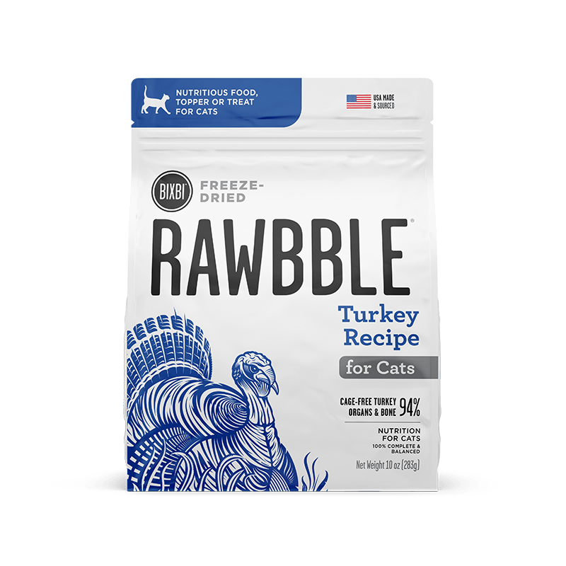 RAWBBLE® Freeze Dried Cat Food (Turkey)