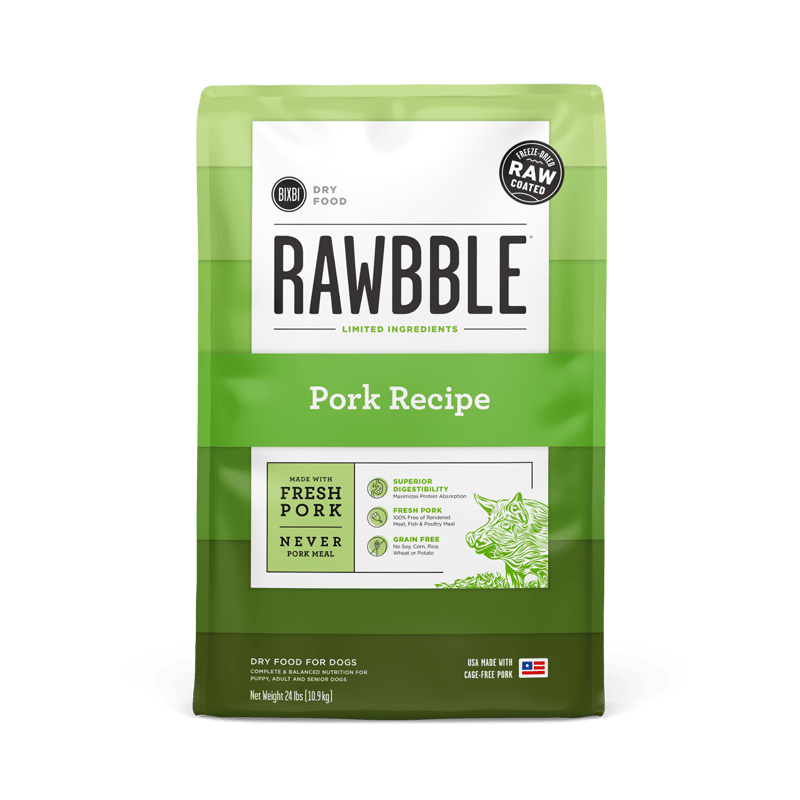RAWBBLE® Dry Dog Food (Pork)