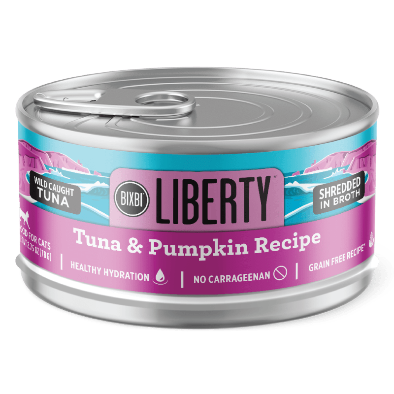 Liberty® Wet Cat Food (Tuna & Pumpkin Shreds)
