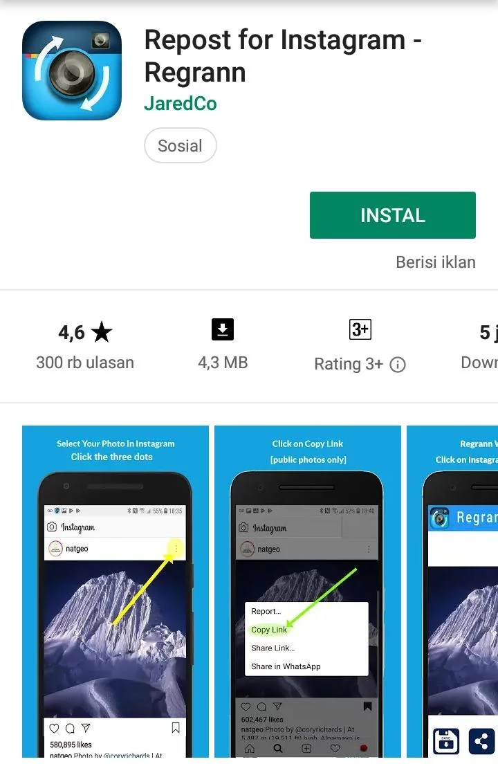 √ Cara Repost Foto dan Video di Instagram