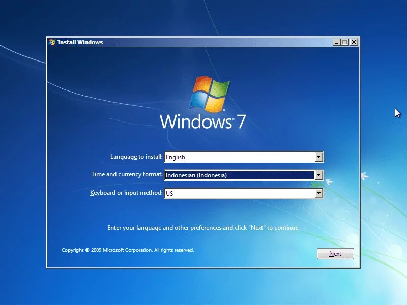 Cara Install Ulang Windows 7 Menggunakan Flashdisk gimanacaranyani