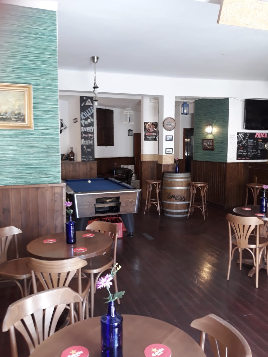 Great Nautical Themed International Bar Close To Palma For Sale