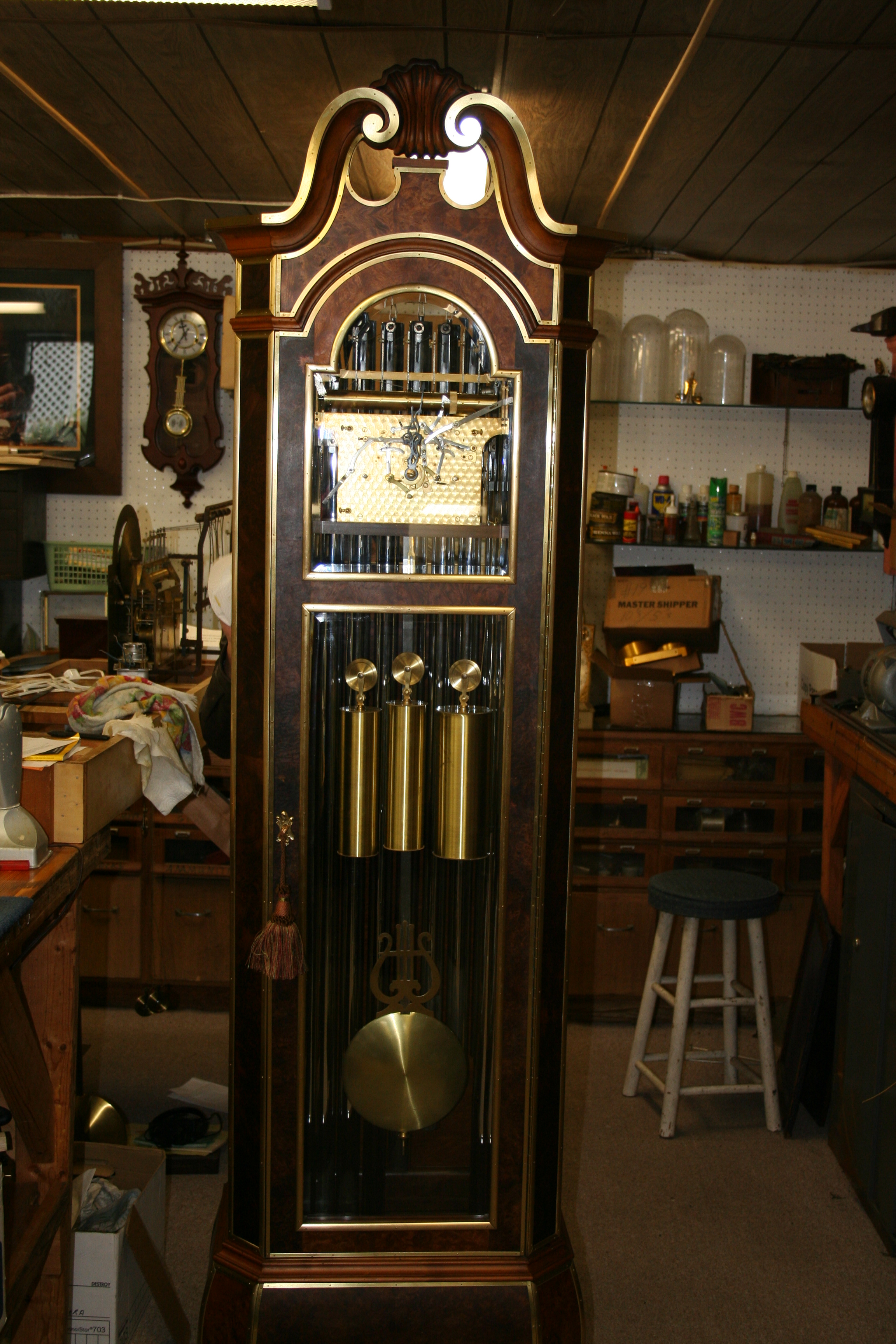 Clayton & Lamb's Horological Emporium Clocks Watches Grandfathers