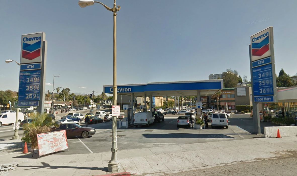 Chevron Station With Prime Real Estate LA! BIZ