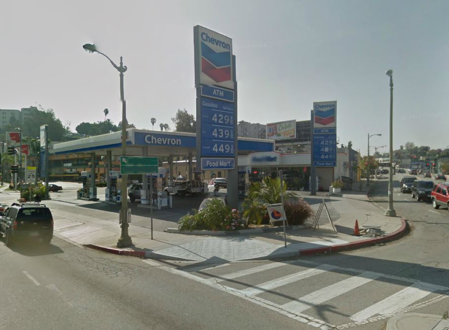 Chevron Station With Prime Real Estate LA! BIZ