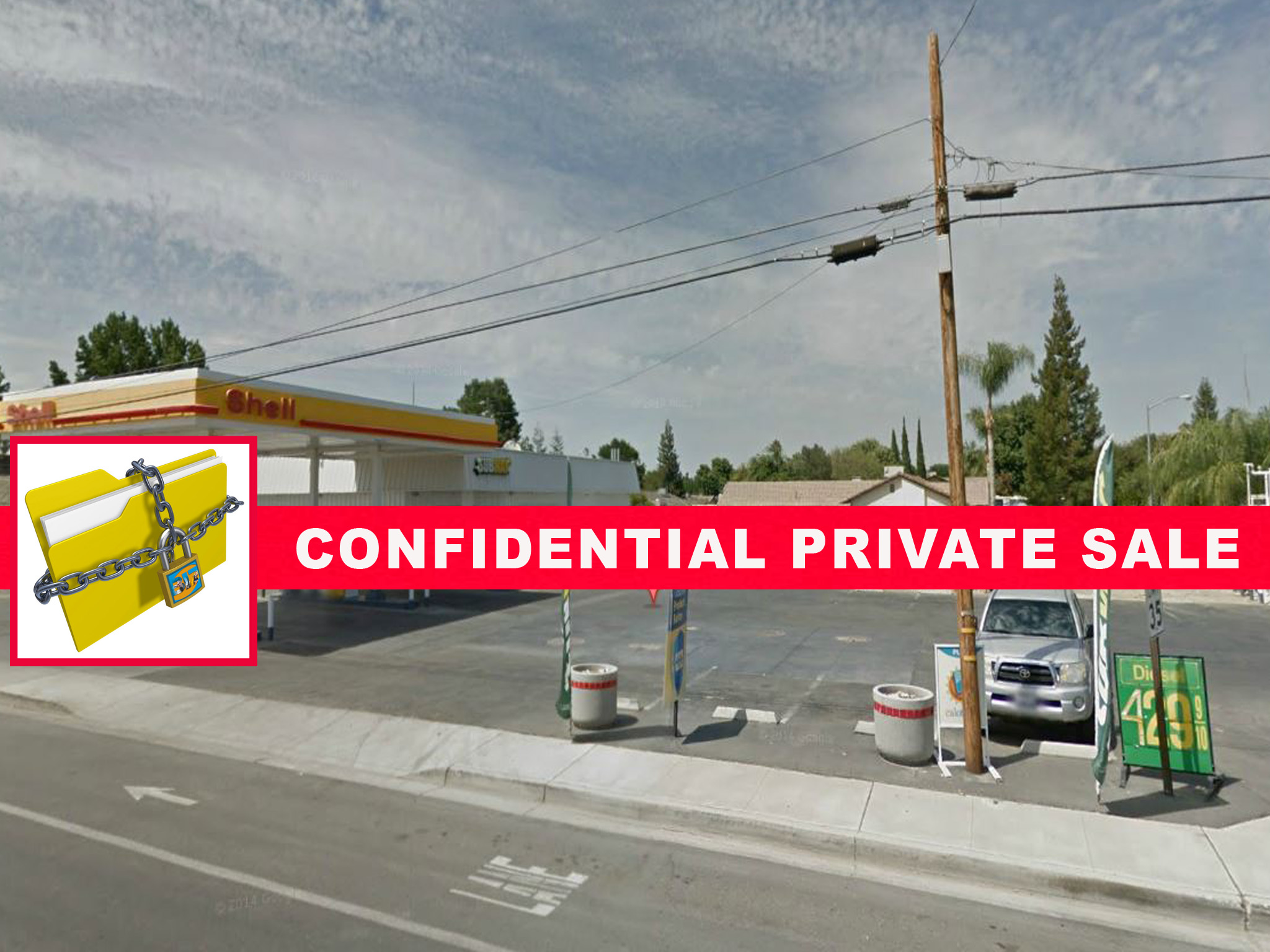 Shell Gas Station Subway Franchise Real Estate! BIZ